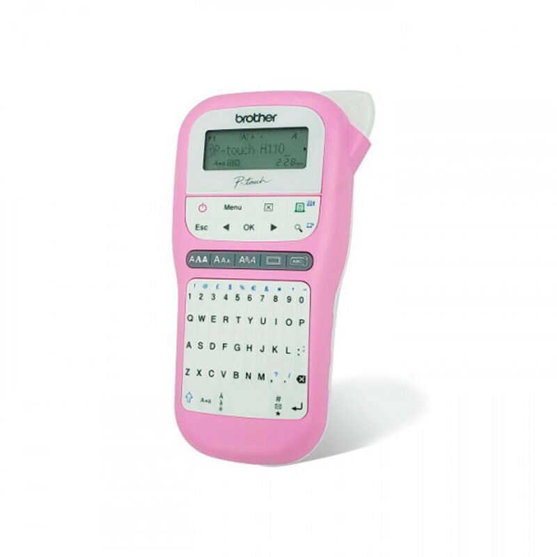 Rotuladora Brother PTH110PK – Rosa
