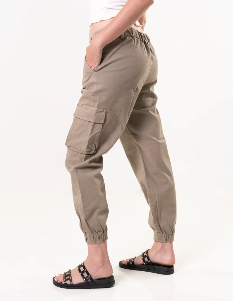 Cargo jogger pants sarga – Kaki