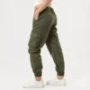 Cargo jogger pants sarga – Verde Musgo
