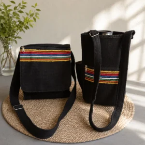 ep106-bandolera-y-porta-termo-faja-colores-calidos Bandolera y portatermo con faja tradicional – colores cálidos