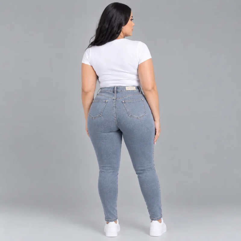 Jeans skinny nevado 3C – Gris