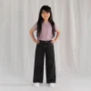 Pantalon jean wide leg