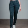 Pantalón sport chino cintura alta – Azul
