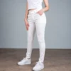 Pantalón sport chino cintura alta – Blanco
