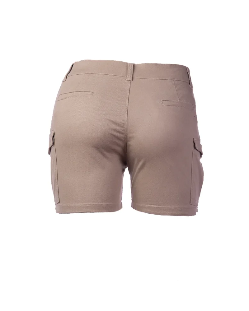 Short sarga cargo – Kaki