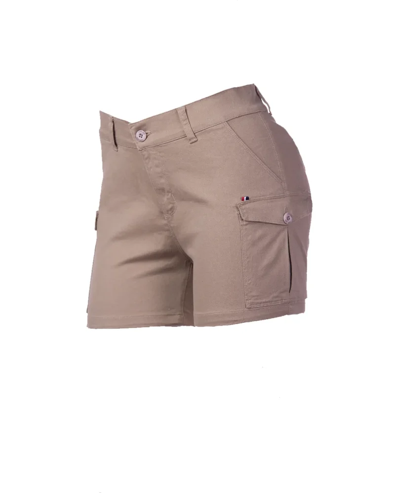 Short sarga cargo – Kaki