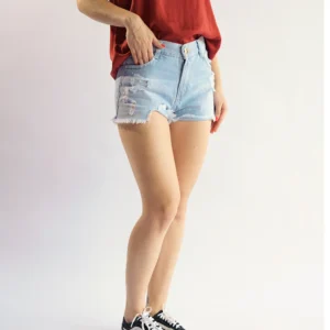 Shorts mom jeans rota – Celeste