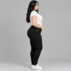 Skinny jeans negro plus size – Negro